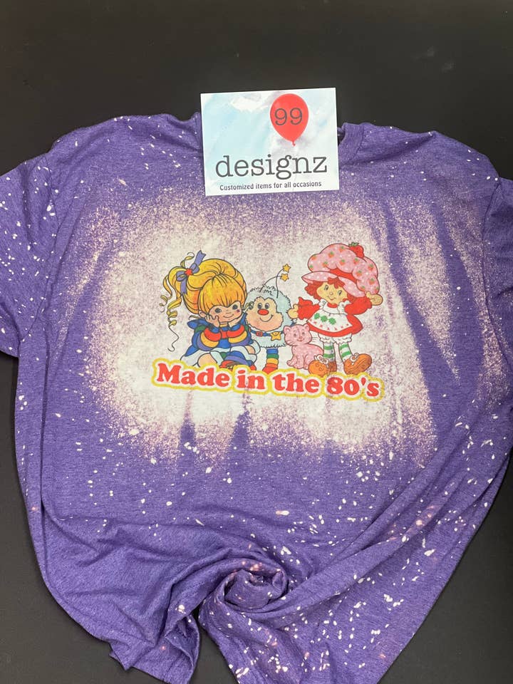 Lavet i 80'erne bleget tee for engroshandel hos 99designz