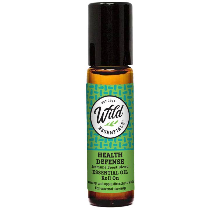 Wild Essentials – wholesale Eterisk olja Roll-On – Hälsoförsvar (4 tjuv) eterisk olja rulla på - 10ml