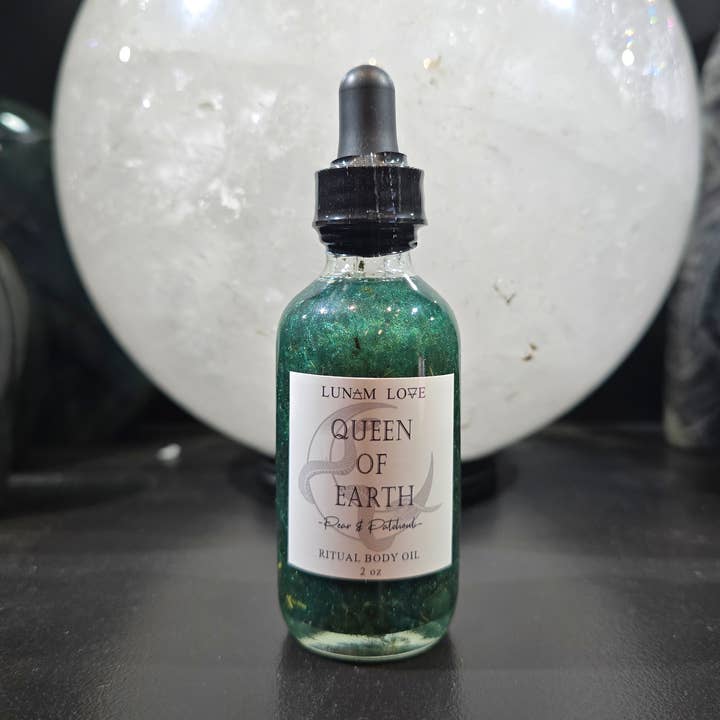 Queen of Earth Ritual Kroppsolja för wholesale av Lunam Love