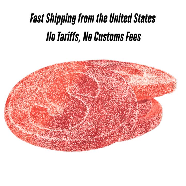 S-Marke Pêssego Ácido/Fruta do Dragão 8,82 lbs por atacado de Swedish sweets Wholesale LLC