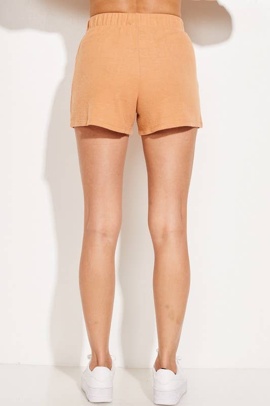 Peace Love Line - Wholesale Lounge Set - Women's - RAINBOW SMILE PRINT HOODIE AND SHORTS SET5