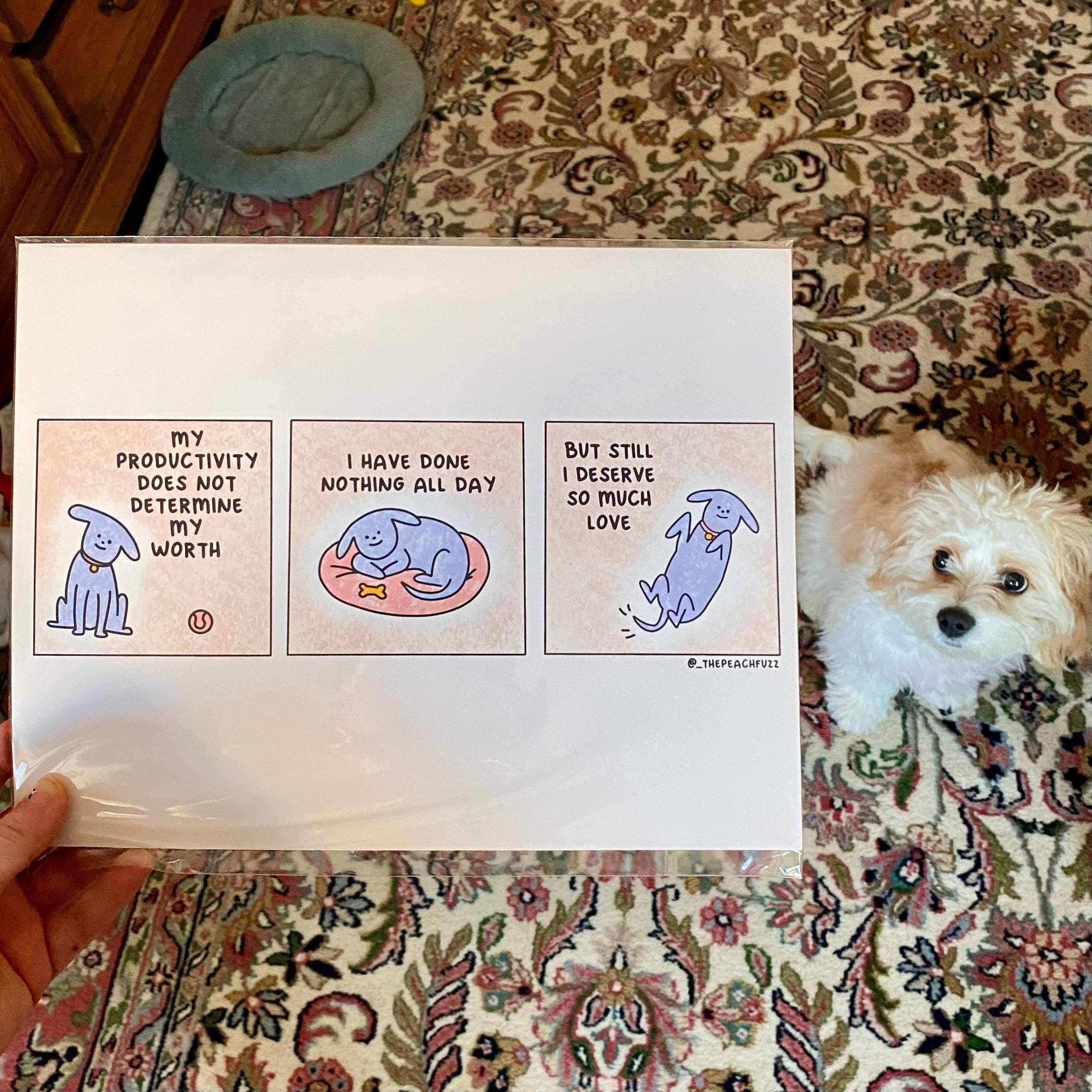 The Peach Fuzz – Impressão artística por atacado – Impressão Dog Days2