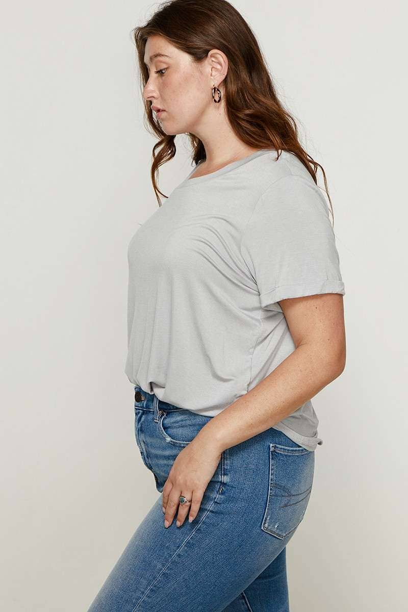 mittoshop - Wholesale T-Shirt - Women's - PLUS BAMBOO CASUAL T SHIRT13