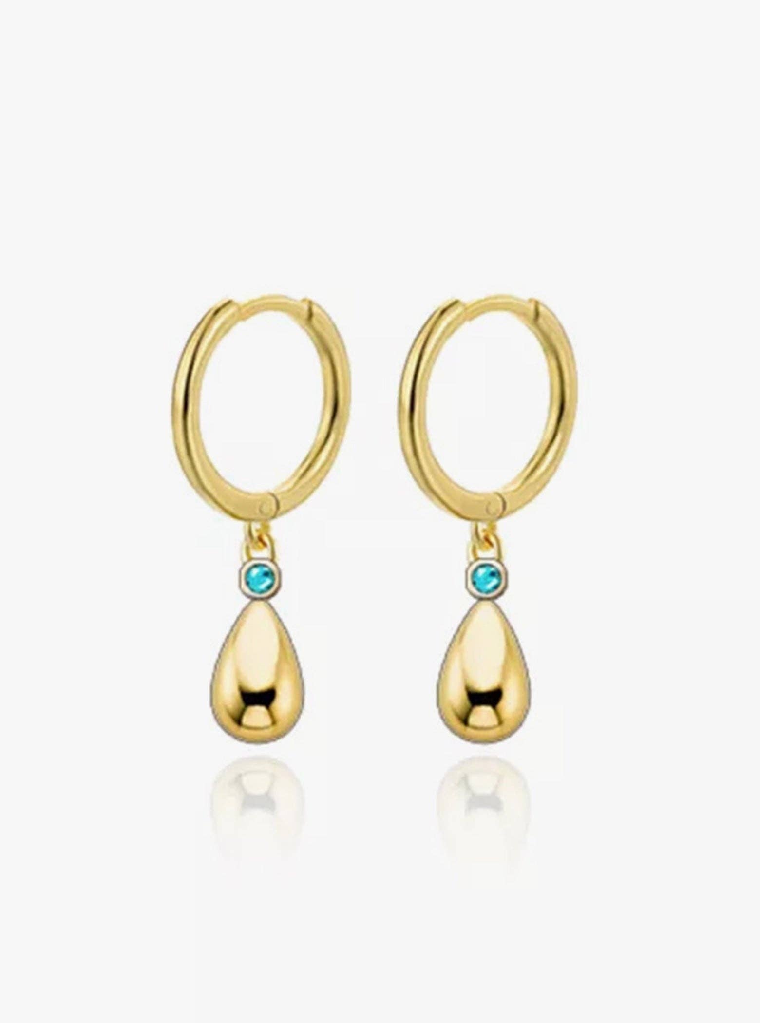 FELIX Z DESIGNS - Wholesale Dangle Earrings - 925 Silver water drop Minimalist Earrings0