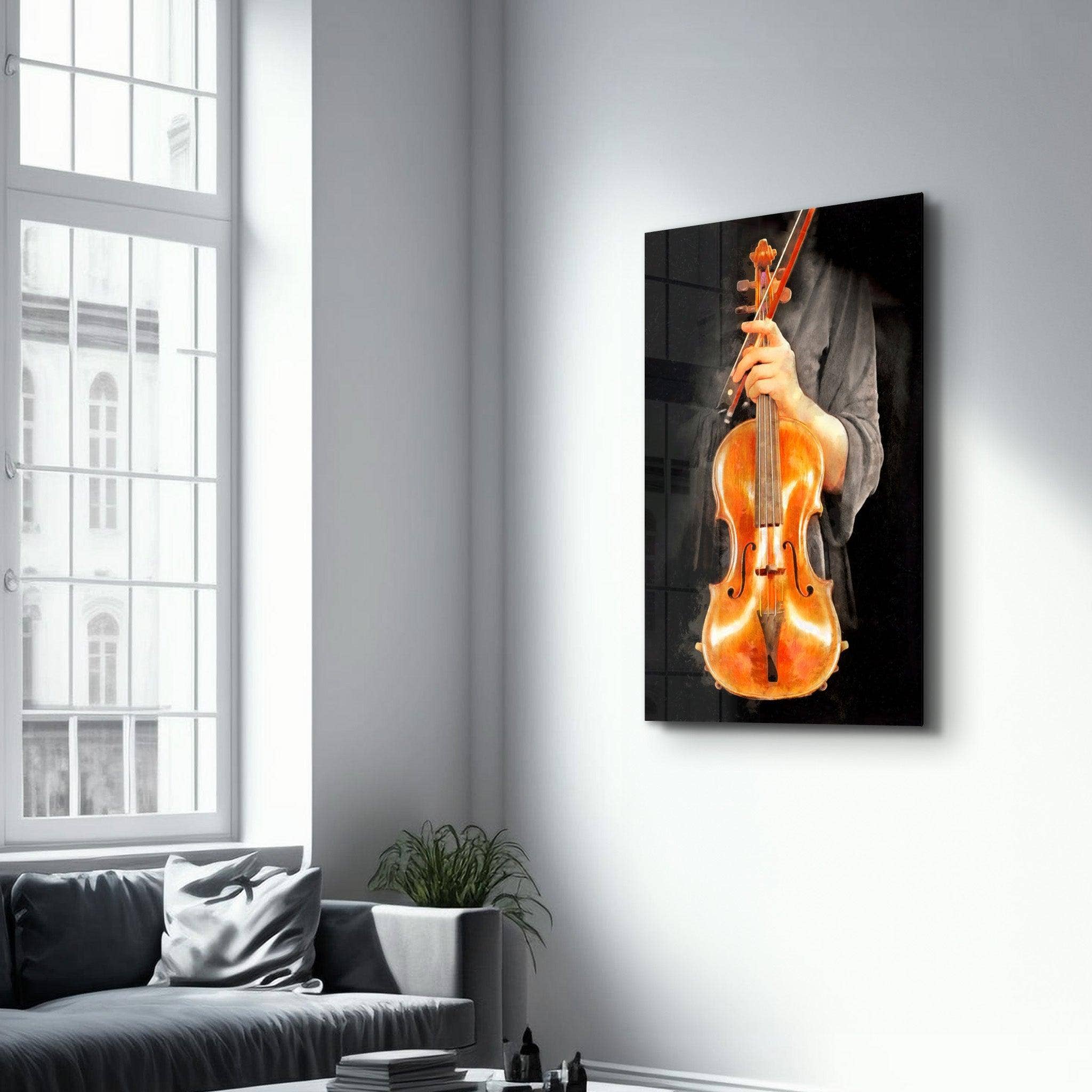 Artdesigna KG - Wholesale Art Print - Violin | Glass Wall Art3