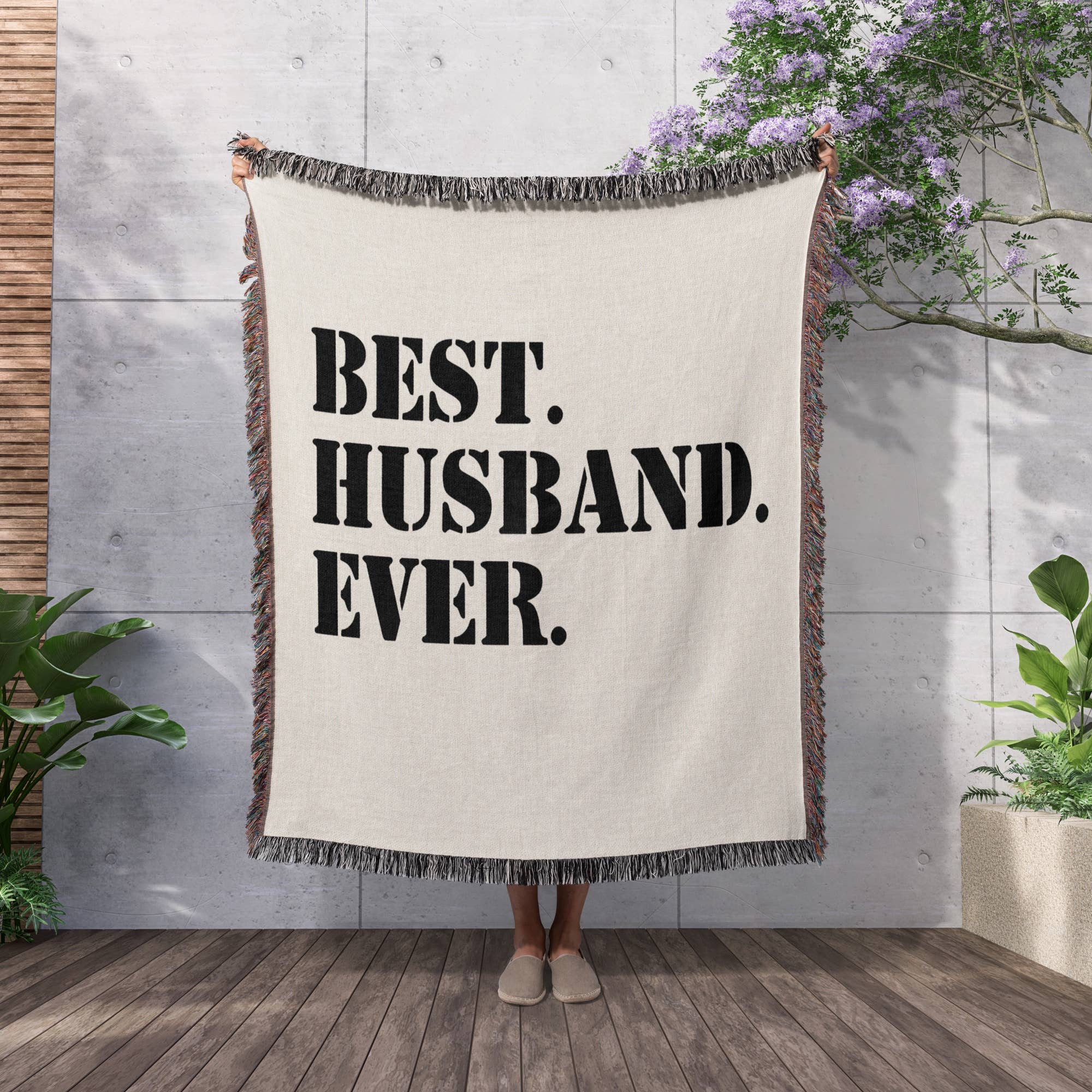 3dRose - Wholesale Throw Blanket - 3dRose, Best Husband Ever - Romantic love gift for him, Anniversary, Valentines Day, Blanket2