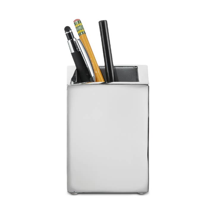 Modern Shiny Pencil Cup for wholesale by Roselli Trading