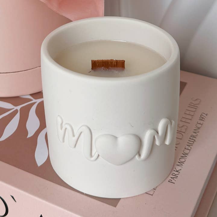 My Milky Candle - Vente Bougie en bocal - Bougie édition limitée fête des mère pot fait main0