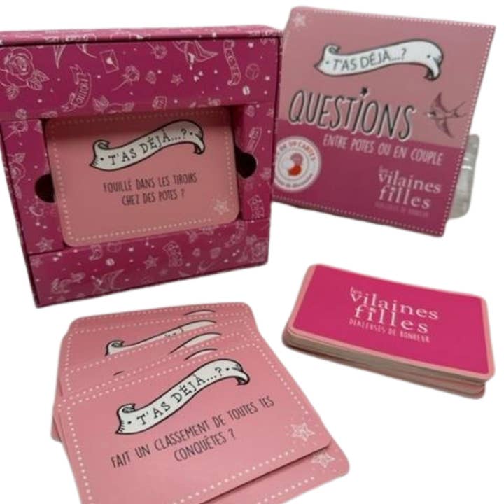 Les Vilaines Filles - Wholesale Card Game - Discussion Starter Game Have You Ever?