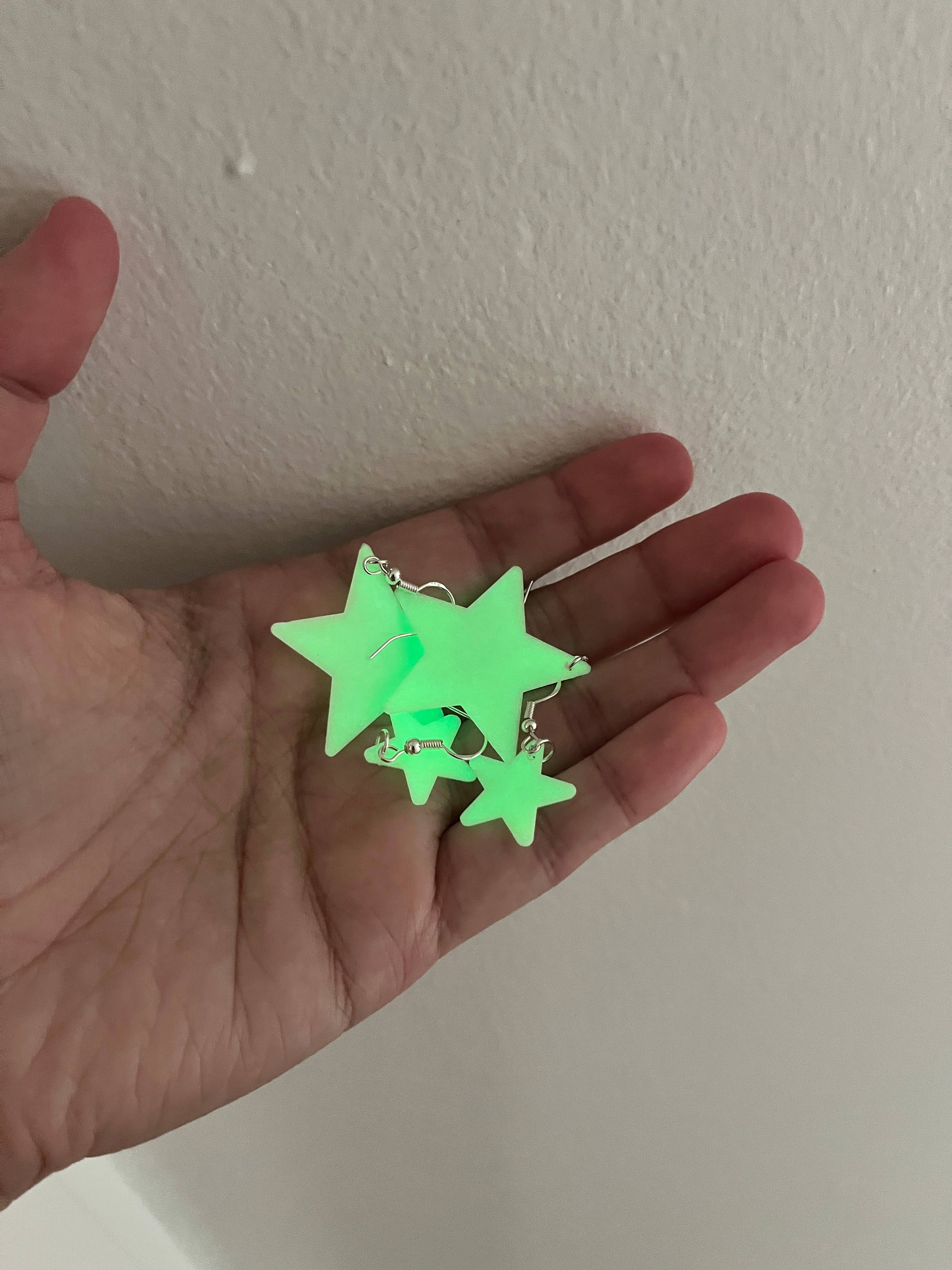 Sageware - Wholesale Dangle Earrings - Glow Star Earrings4