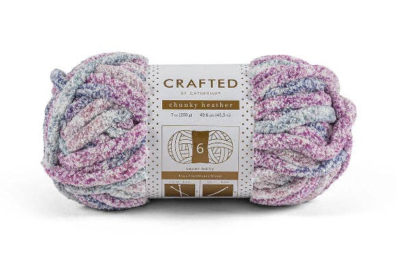 Crafted by Catherine - Wholesale Yarn - Chunky Heather Yarn | 7oz/200g | Super Bulky #6 | Pack of 412
