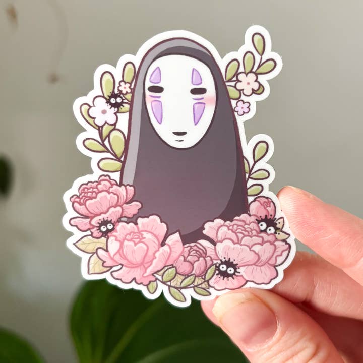 Faceless Waterproof Die Cut Sticker - 2.7 inch Sticker and other Purchase Wholesale peerless jal. Free Returns & Net 60 Terms on Faire trending on Faire.