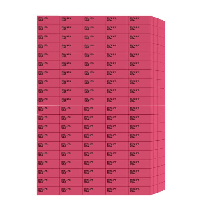 Classic Pink Erasers – Latex-Free Non-Toxic – 500 Count for wholesale by Eclips USA