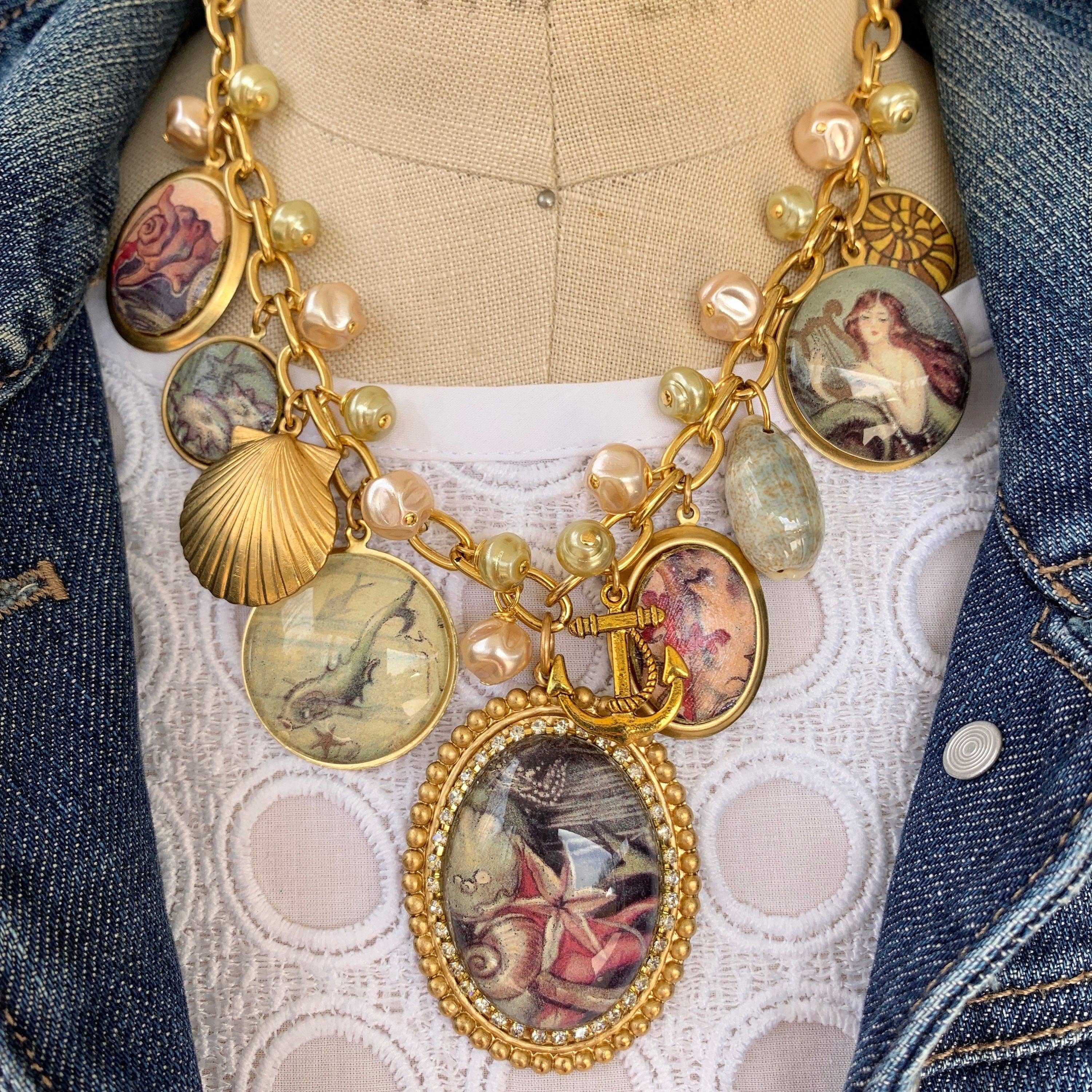 Lenora Dame - Wholesale Pendant/Charm Necklace - Under the Sea Charm Necklace1