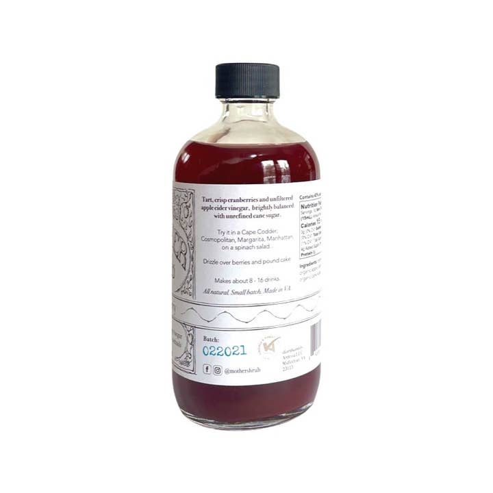 MOTHER shrub - Wholesale Cocktail Mix/Syrup - MOTHER shrub Cranberry
