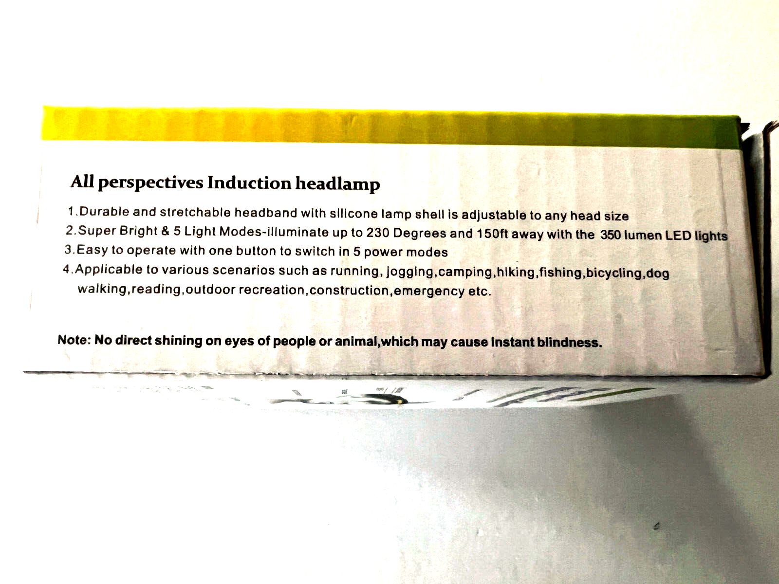 HASHIR PRODUCTS – Großhandel Taschenlampen – Induktions-LED-Stirnlampe, superhell, wiederaufladbar, einfach zu bedienen6