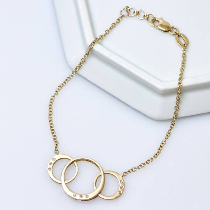 Trio Ring Bracelet for wholesale by Vi Ling Designs