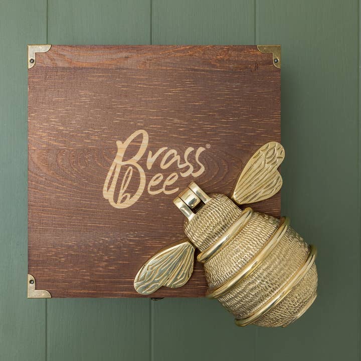 Brass bee - Wholesale Knob/Pull - ANDRENA Solid Brass Queen Bee Door Knockers - Premium Size4