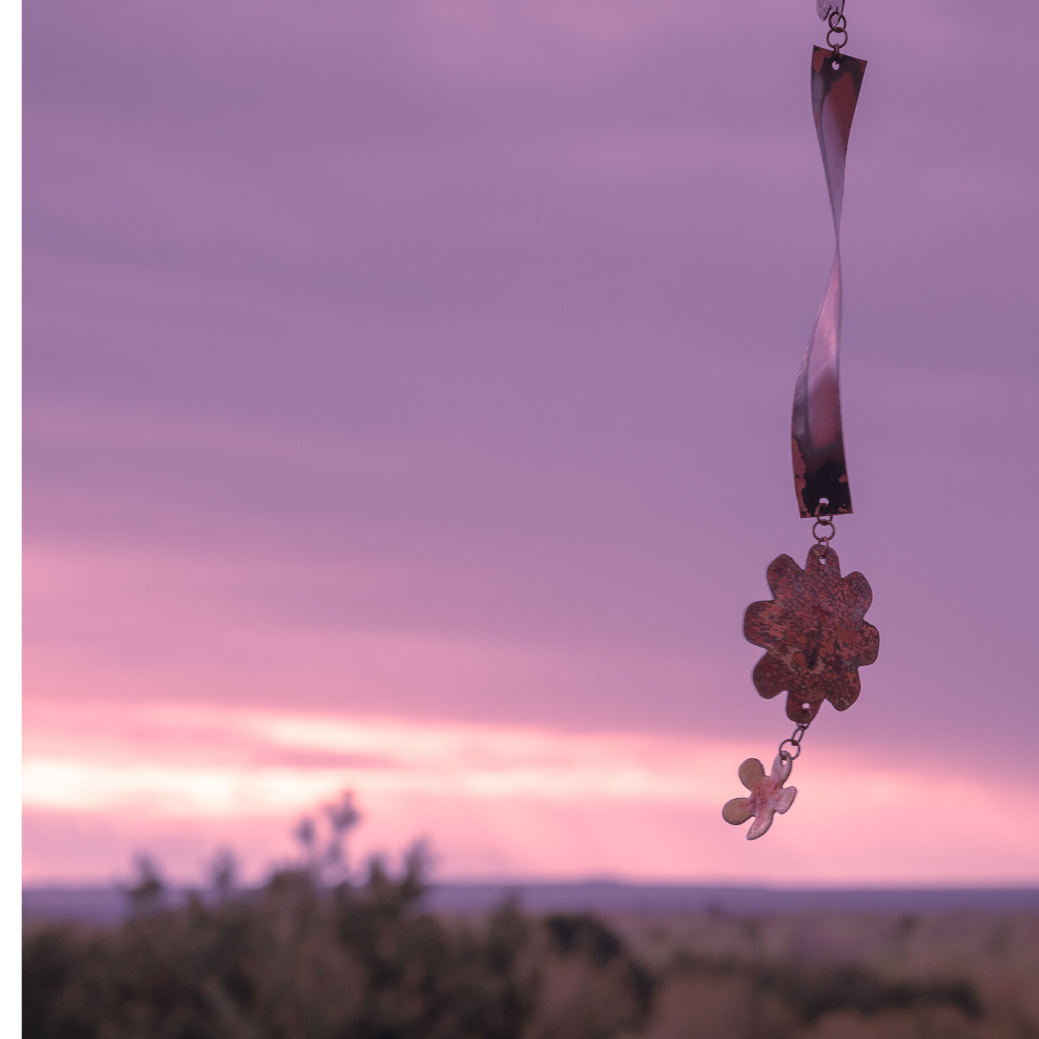 Clever Goods by Annabelle Noel Designs - Vente Bibelots/décorations d'extérieur - Chaîne de jardin en émail cuivre2