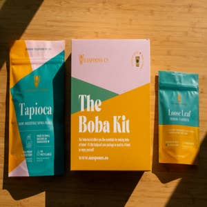 Locca Boba Tea Kit, Daily Joy, Premium Bubble Tea