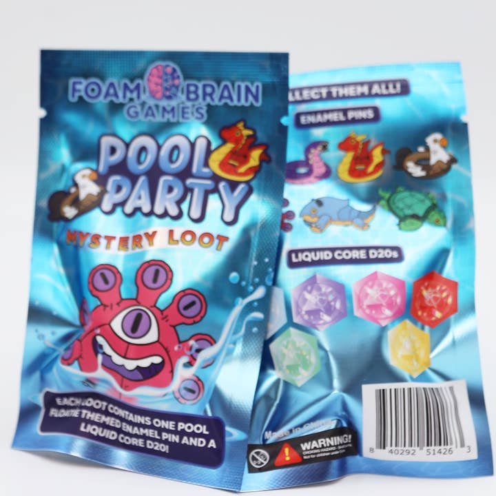 Mystery Loot: Pool Party for wholesale by Foam Brain Games