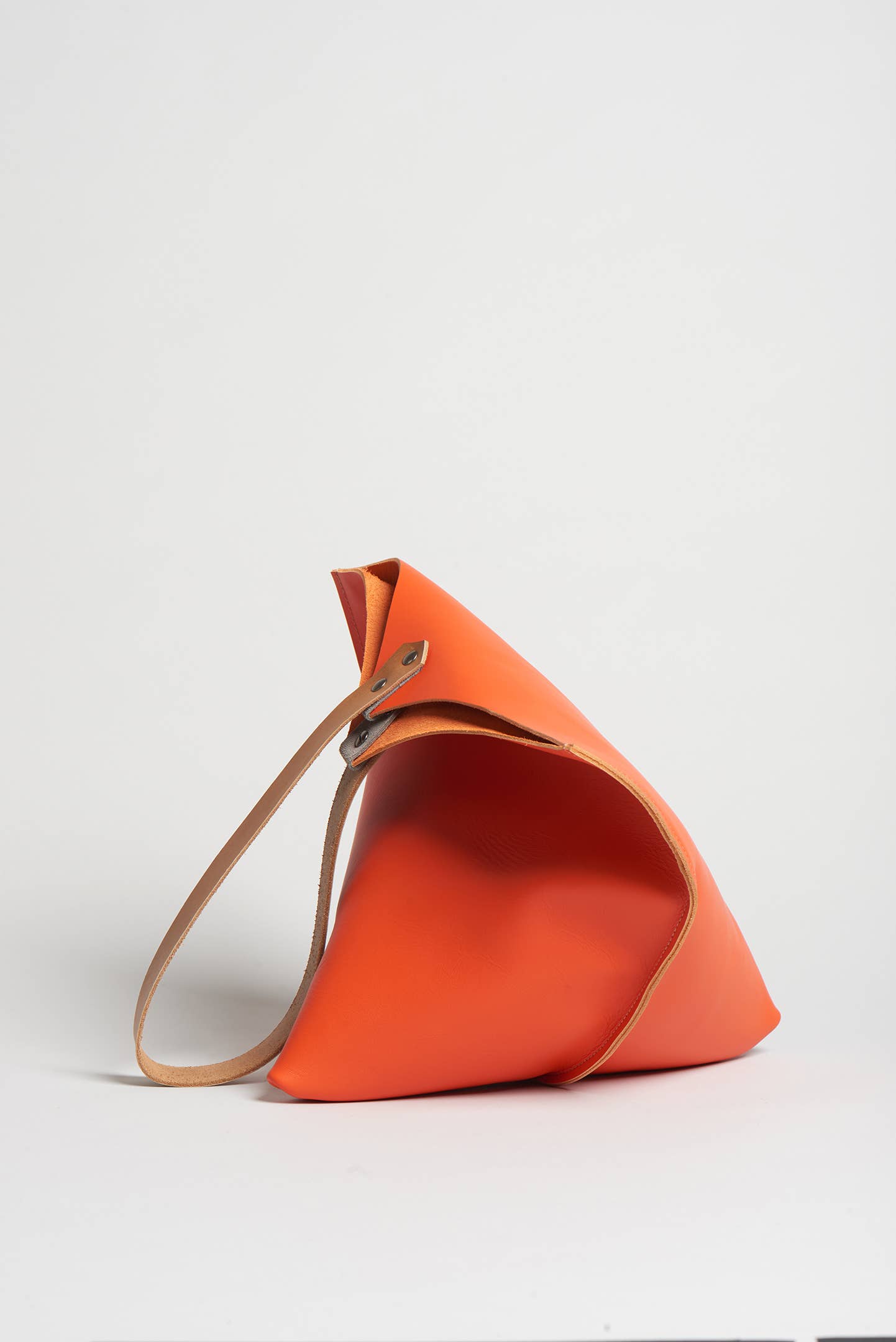 REMOVED BRAND - Wholesale Tote Bag - Women's - Leather Wedge Tote 16inch Papaya orange10