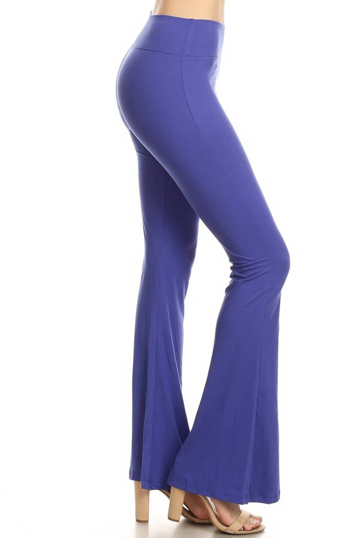 Leggings Depot - Wholesale Pants - Women's - Buttery Soft High Waist Solid Palazzo Pants16