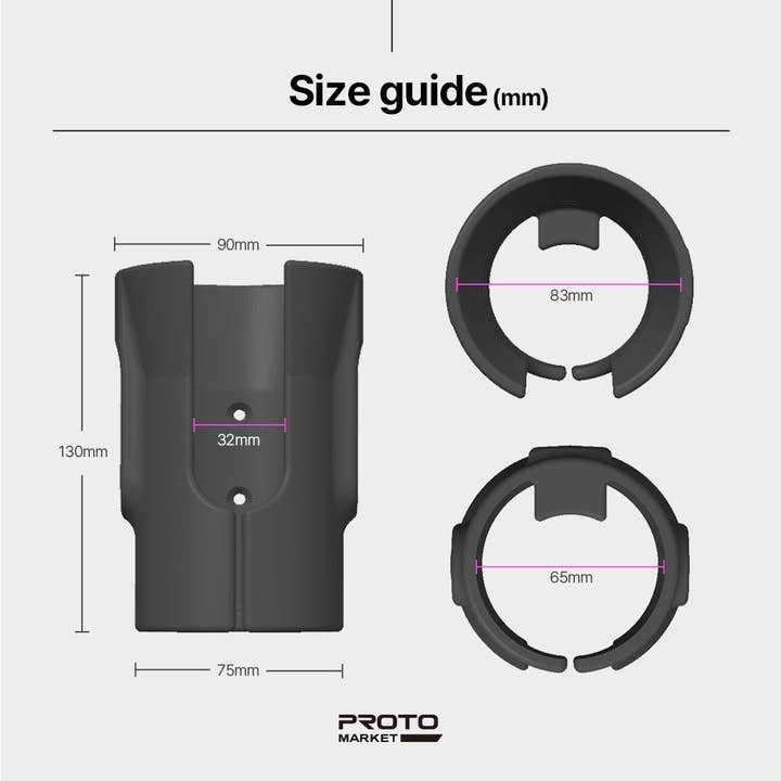 Proto Market - Wholesale Tool set - Universal Wall-Mounted Drill Holder for Cordless Drills5