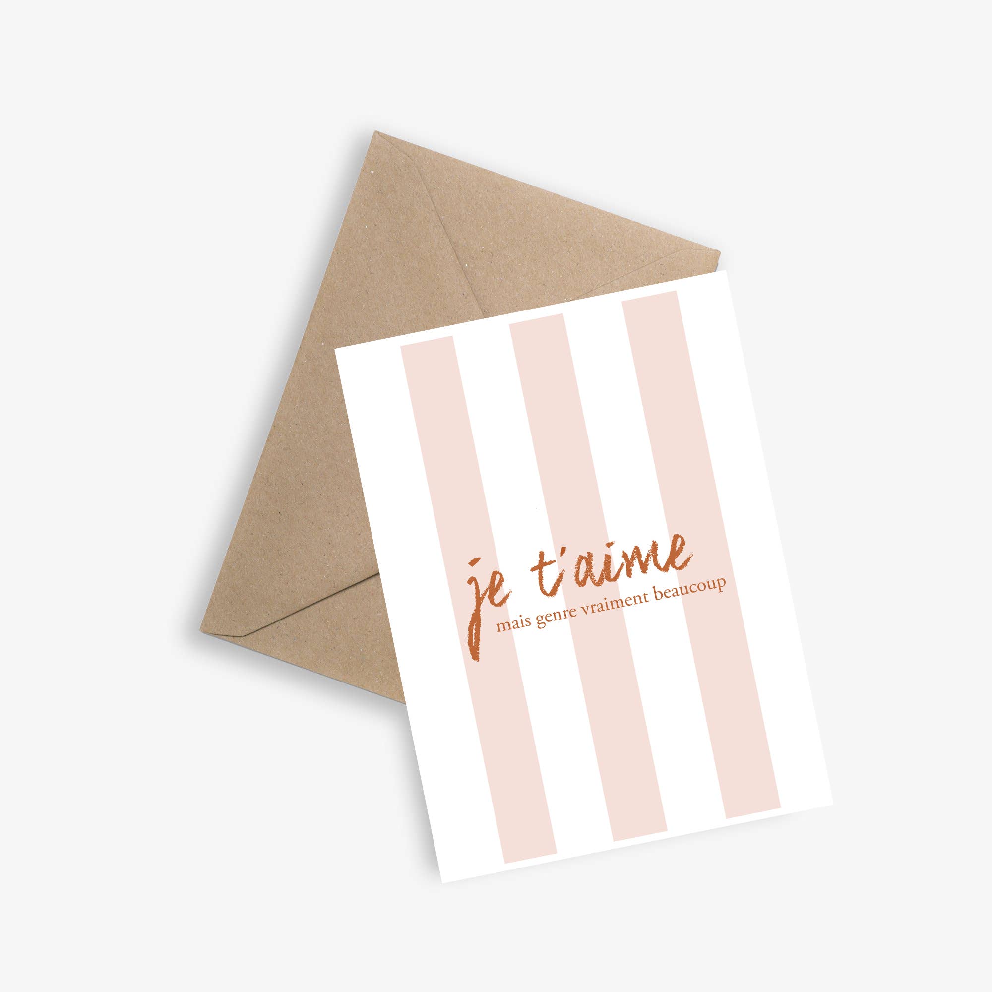 LE PAPIER GRAPHIQUE - Wholesale Love Card - I love you but like really a lot