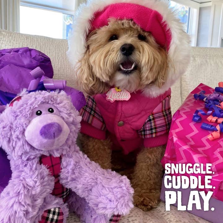 SnugArooz - Wholesale Pet Plush Toy - Dog - Bella the Bear Dog Toy