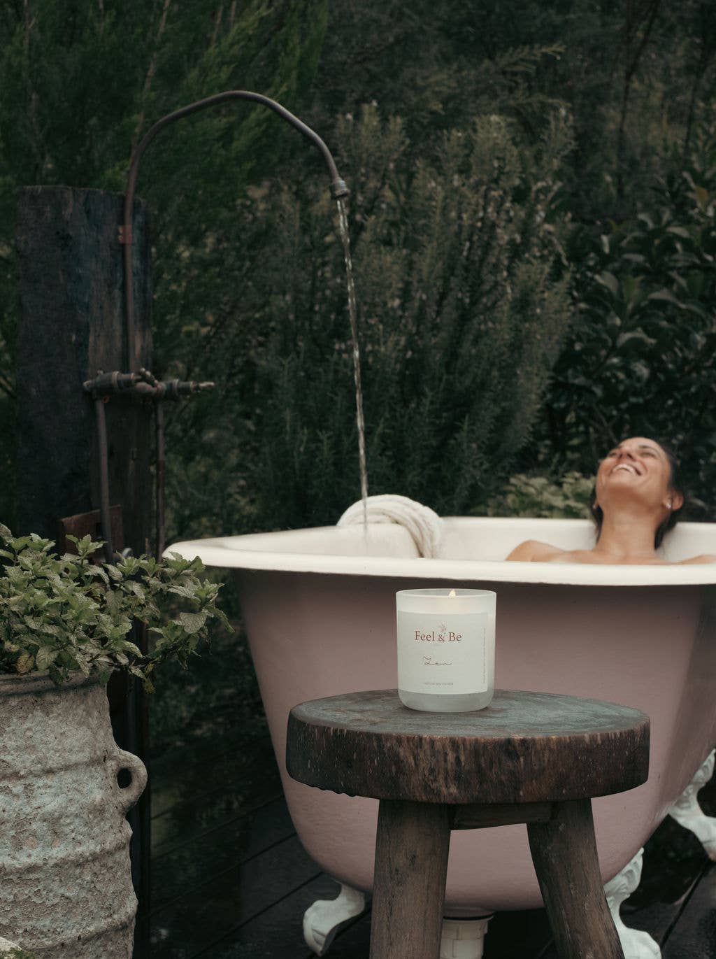 Feel & Be - Wholesale Jar/filled candle - ZEN - Lavender and Ylang Ylang