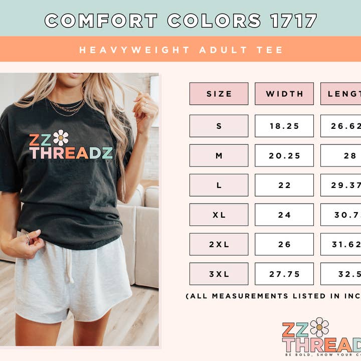 ZZ Threadz - Wholesale Tunic - Women's - Faux Glitter Raiders Comfort Colors Graphic Tee1