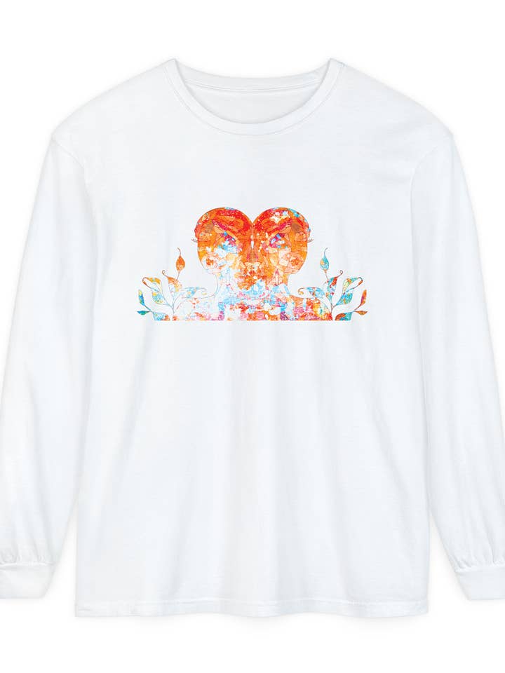 Mosaic Melody - Long Sleeve T-Shirt for wholesale by Running With Wolves