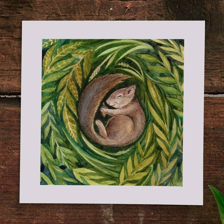 Squirrel | Dreaming in the Wild for wholesale by Cynthia Oswald