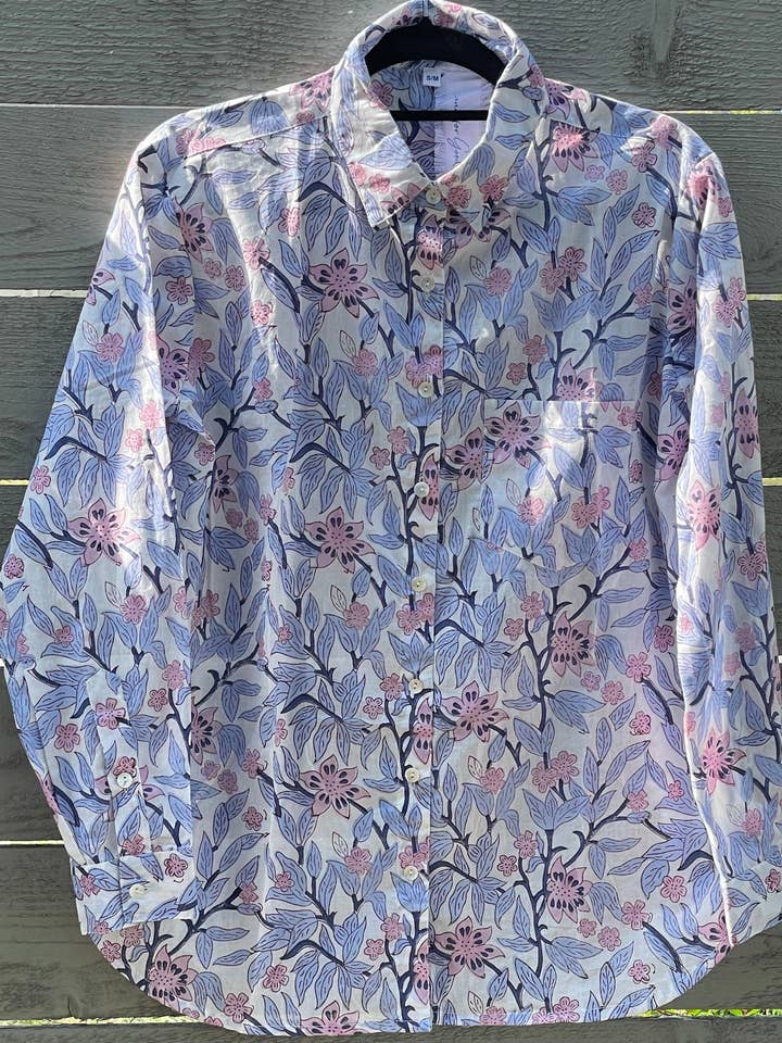 Good Boyfriend Shirt - Kauai Floral for wholesale by and for Good