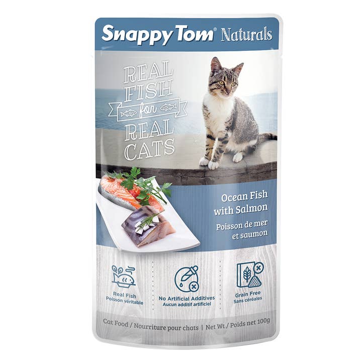 Snappy Tom Naturals® - Ocean Fish with Salmon for wholesale by Snappy Tom Pet Supply