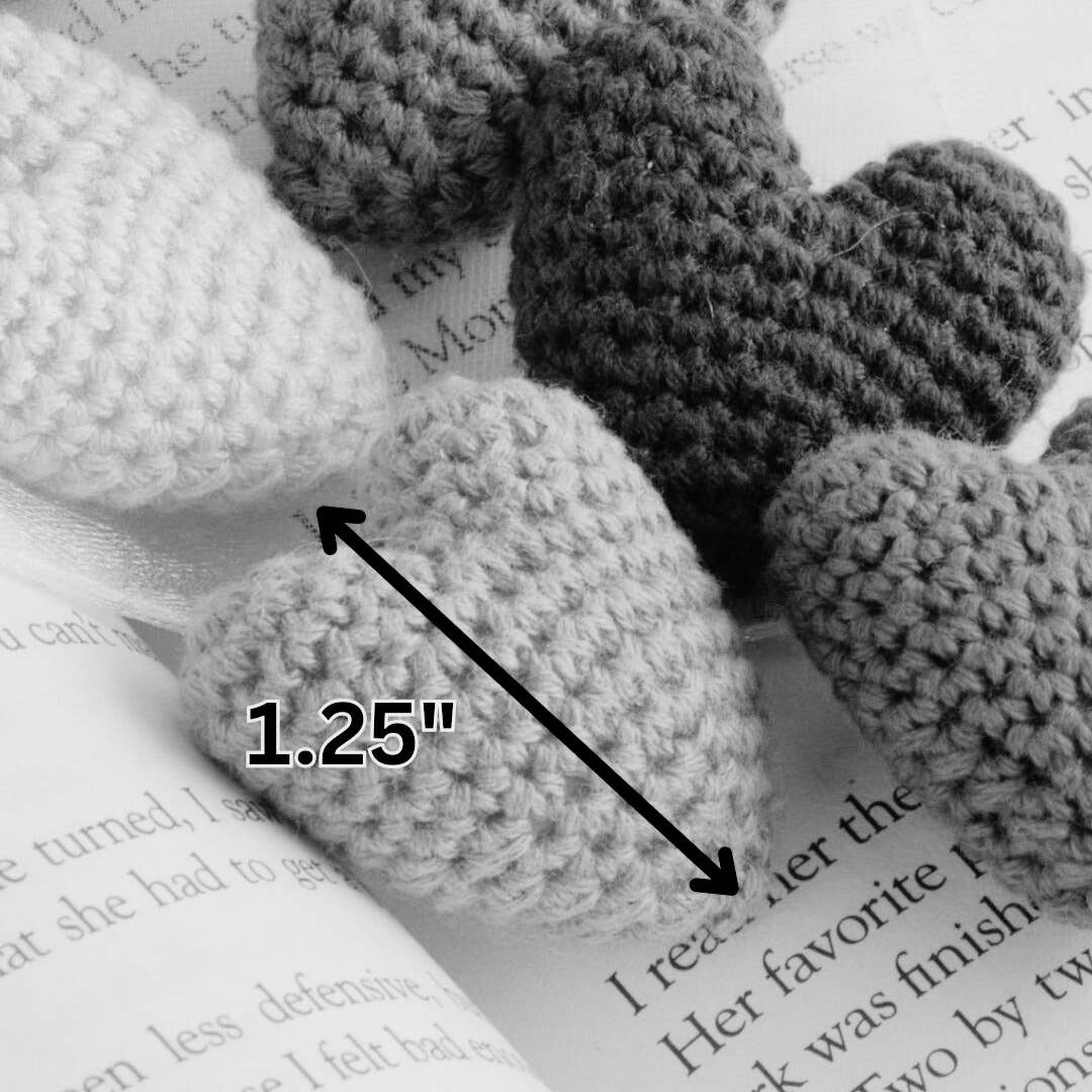 Your Heart's Content – wholesale Dekorativt bordsobjekt – Hjärtan Virkade, Mini, Alla hjärtans dag, Omtänksam Gåva13