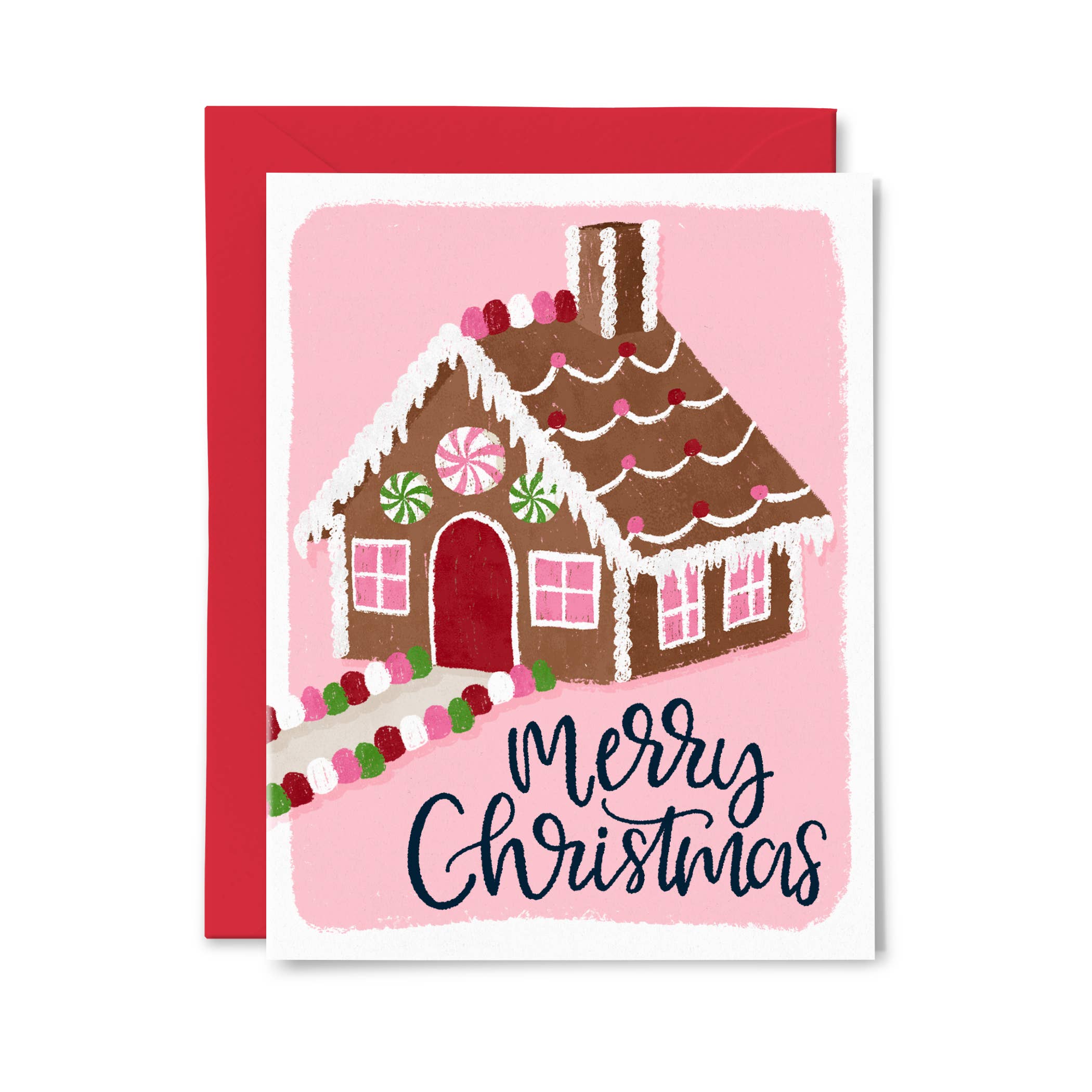 Paper Bunny Press - Wholesale Christmas Card - Gingerbread House Christmas Greeting Card
