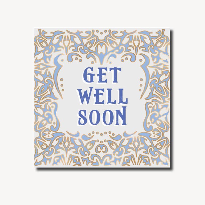 Get Well Soon | Da Zitouma | Get Well Soon Card for wholesale by Marina B