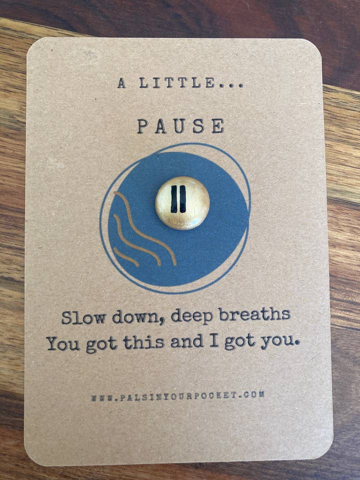 Self Care Relaxation Wellness Pocket Pebble Gift for wholesale by Pals in your Pocket