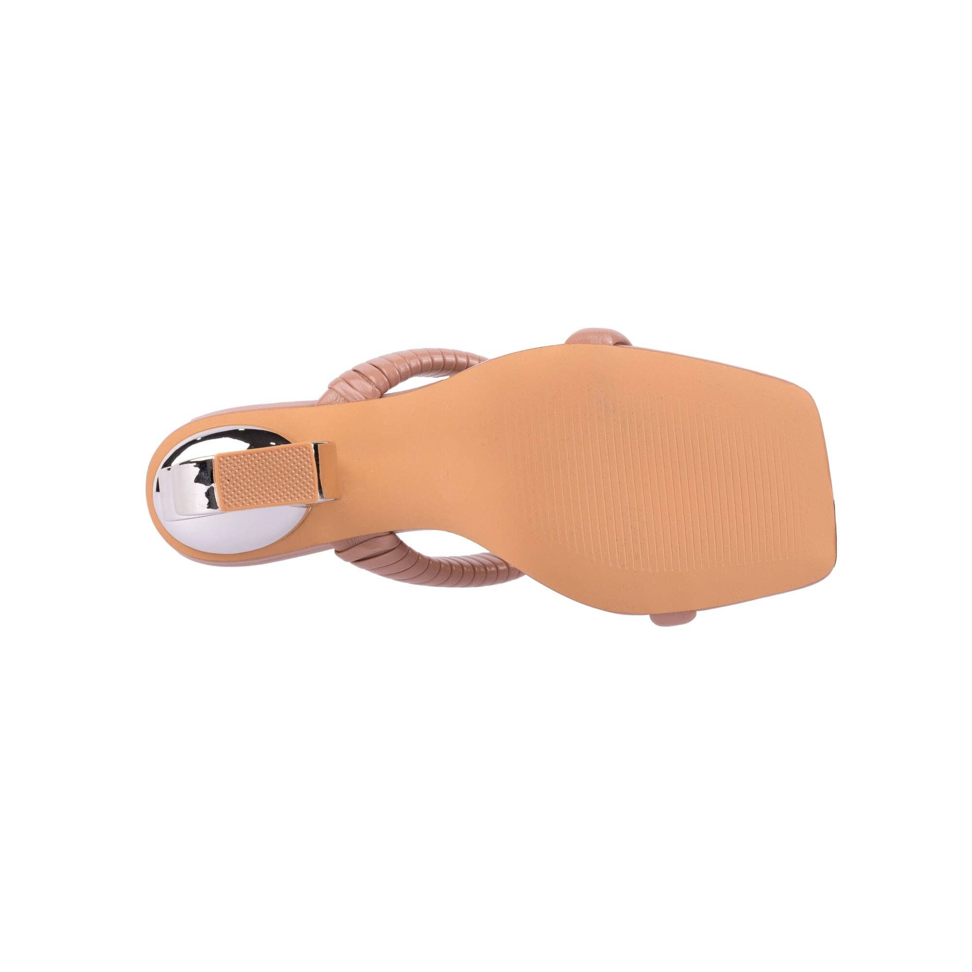 LADY COUTURE – Engroshandel Højhælede sko - Dame – Ninety Union RADDLE metalhæl plisseret tobåndsglide22