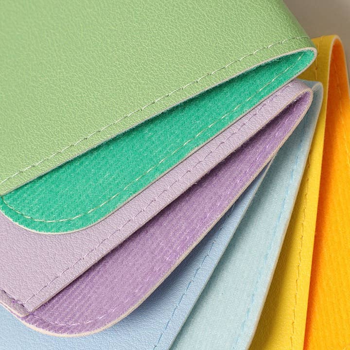 ASSORTED COLOR Two Tone Glasses Pouch Eyewear Sleeves for wholesale on Faire