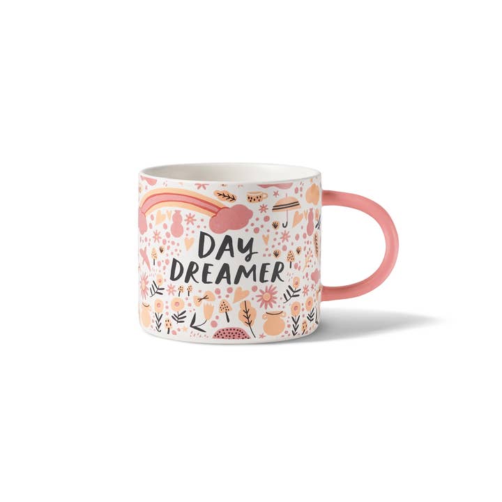 Magenta - Wholesale Coffee Mug - Hello!Lucky Live Life Happy Day Dreamer Mug