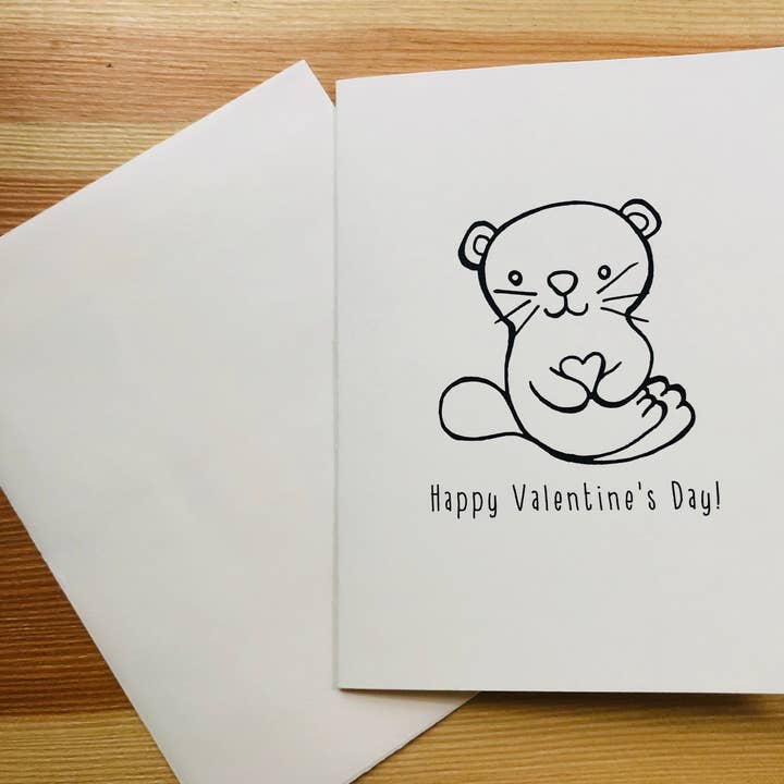Alles Gute zum Valentinstag otter! für den Großhandel von Sunshine Studios LLC