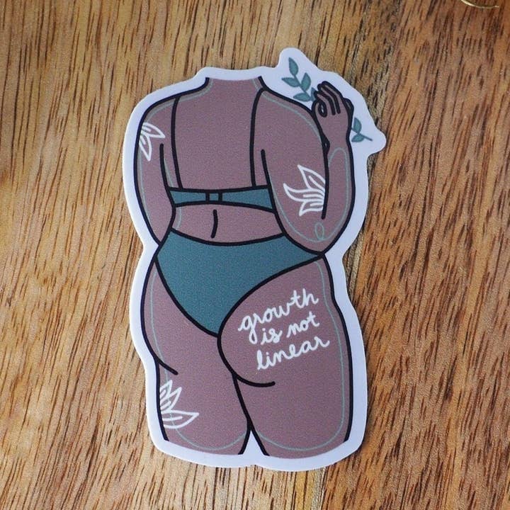 Growth Sticker for wholesale by The Botanical Girl