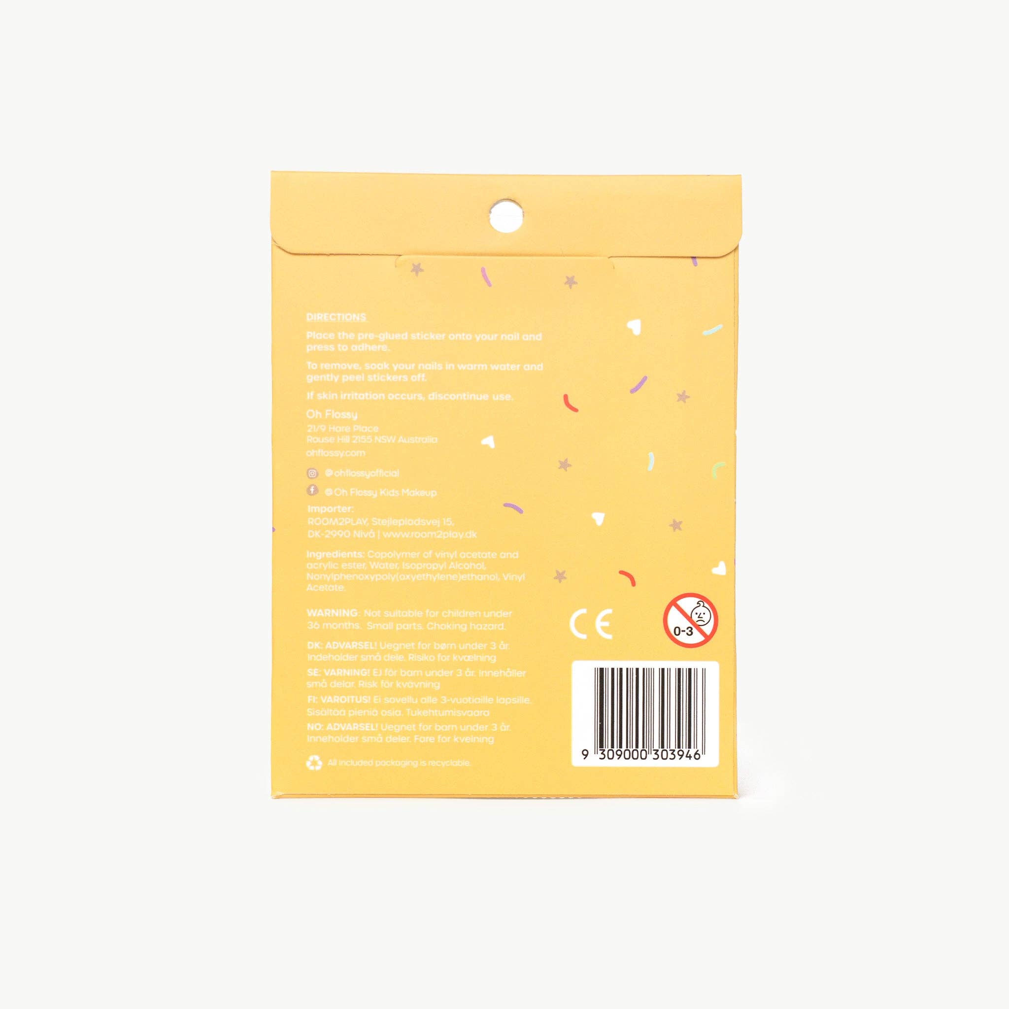 Oh Flossy - Vendita all'ingrosso Nail art/decalcomania unghie - Adesivi per unghie Oh Flossy21