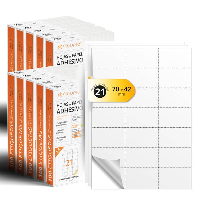 A4 vellen wit zelfklevende etiketten, 1000 vellen voor wholesale door MEDEL OFFICE