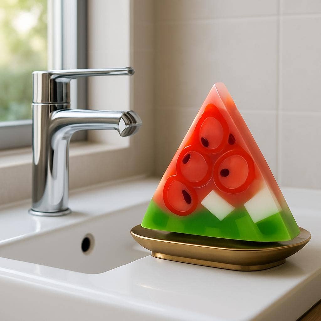 Priscila Leen Arts at Florida Soap Candle – Großhandel Feste Seife – Glycerin-Wassermelonen-Seife zum Schmelzen und Gießen, fruchtig5