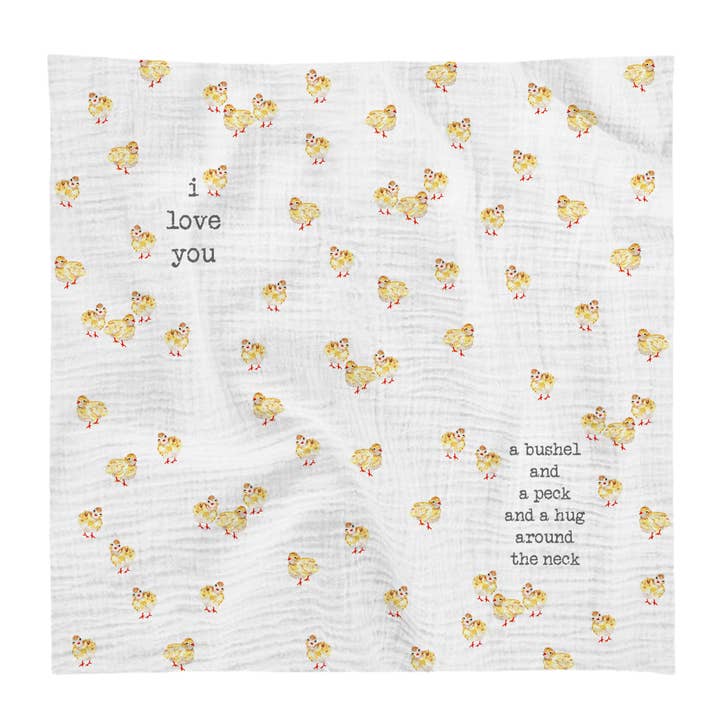 Chicks Swaddle for wholesale by French Graffiti