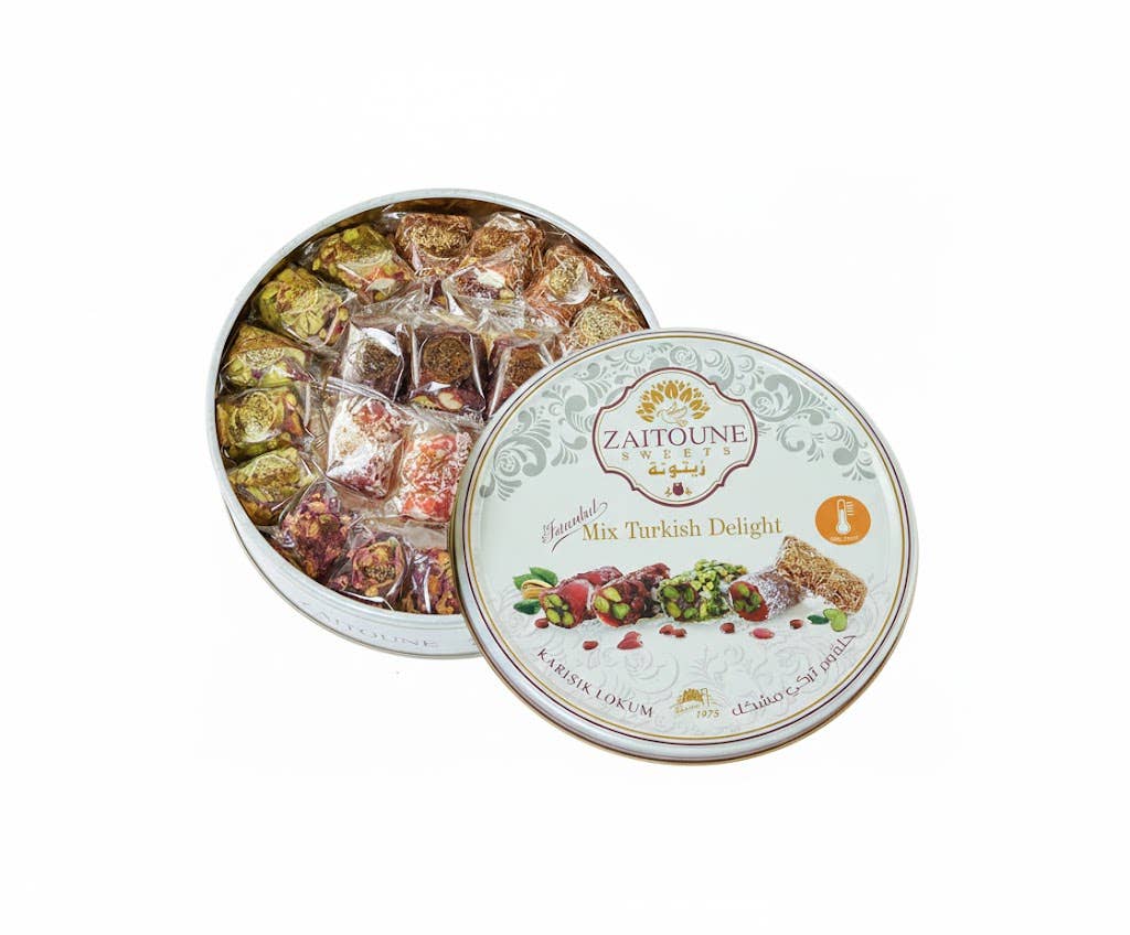 Aladdin - Wholesale Gummy - Zaitoune Turkish Delight Lokum Mix Halal Authentic Candy